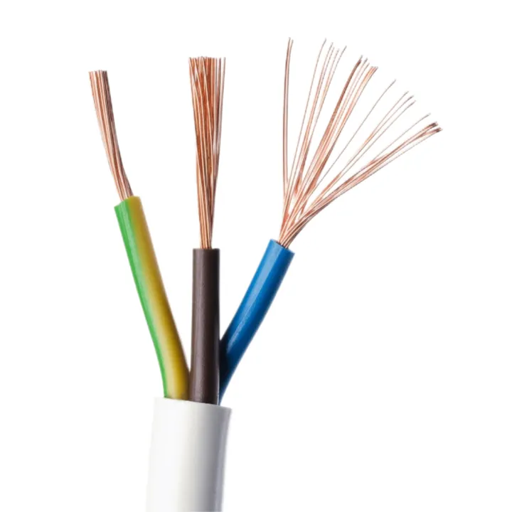 Flexible Cable 3 Core (H05VV-F, Cu/PVC, 1.5/2.5/4/6mm²)