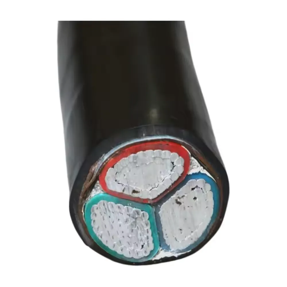 LV 3-Core Aluminum XLPE STA PVC Cable 3x95mm²