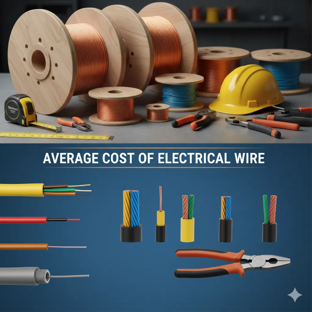 average cost of electrical wire
