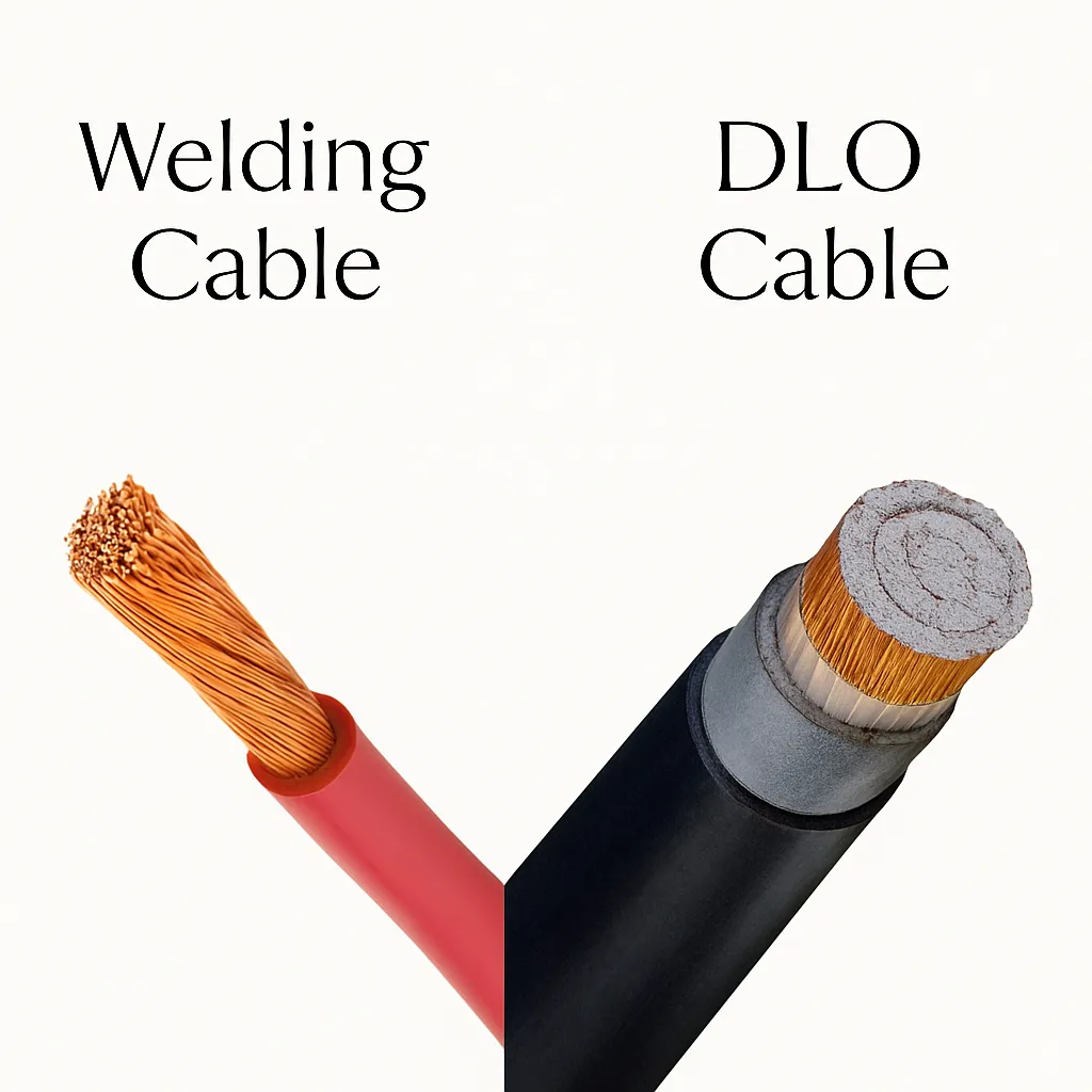 DLO vs. Welding Cable: Key Differences and Applications