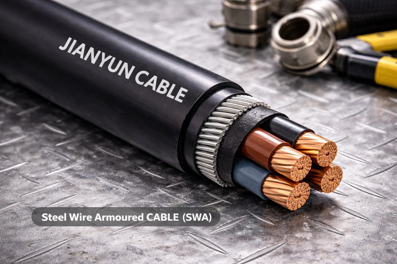 The Two Main Types of Armoured Cable: SWA vs AWA Guide 2026