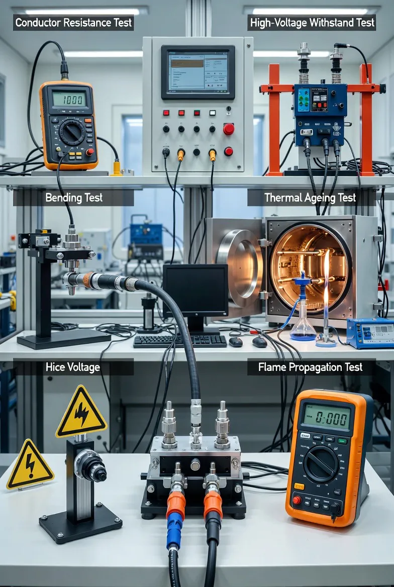 Key Testing Methods for Power Cables Under IEC Standards