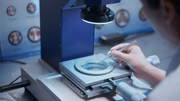 Microscope detail inspection for cable materials